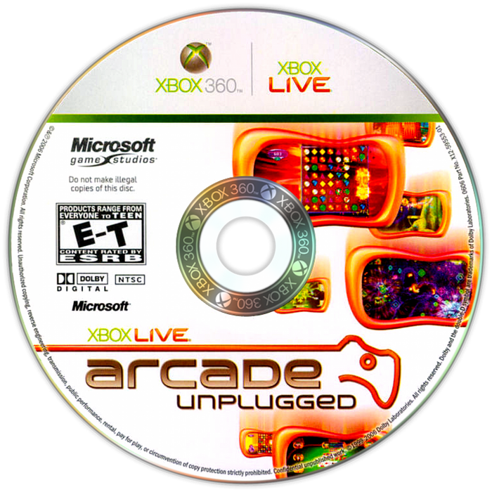Xbox Live Arcade Unplugged: Volume 1 – Xbox 360 (X360) - for just $6.99! 