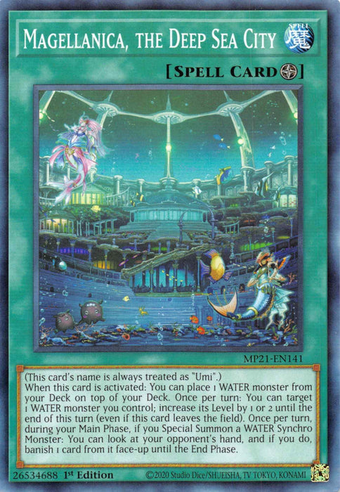 Magellanica, the Deep Sea City [MP21-EN141] Common - for just $0.10! 