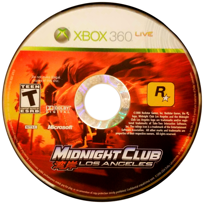 Midnight Club Los Angeles – Xbox 360 (X360) - for just $13.99! 