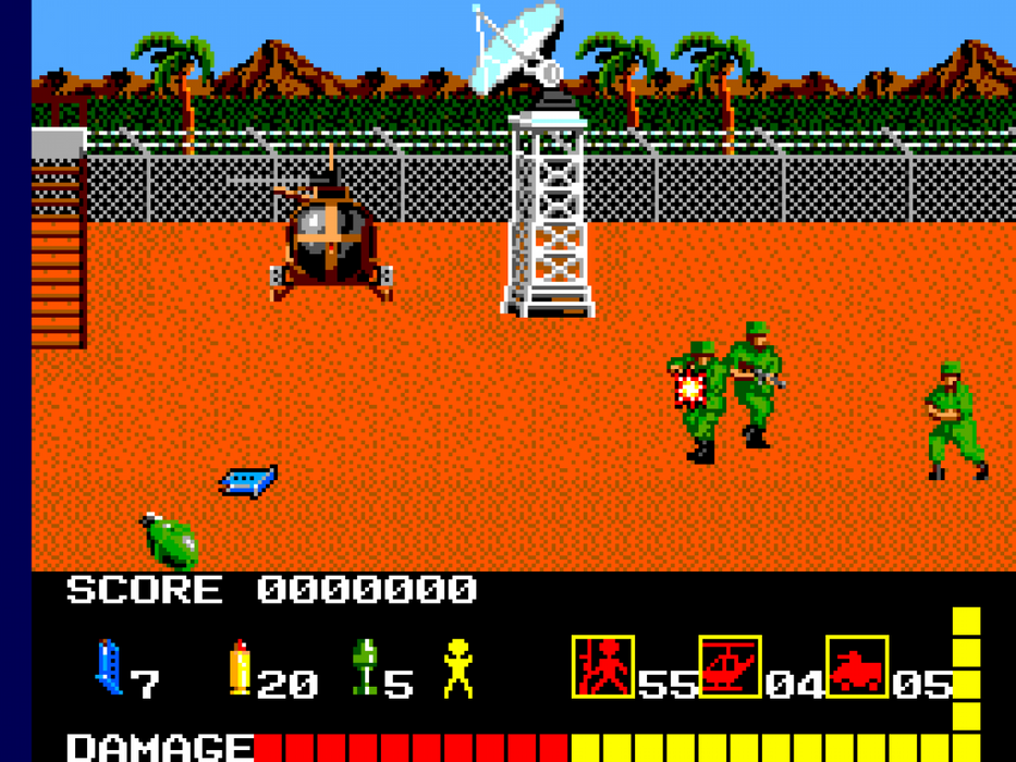 Operation Wolf – Sega Master System (SMS) - for just $8.99! 
