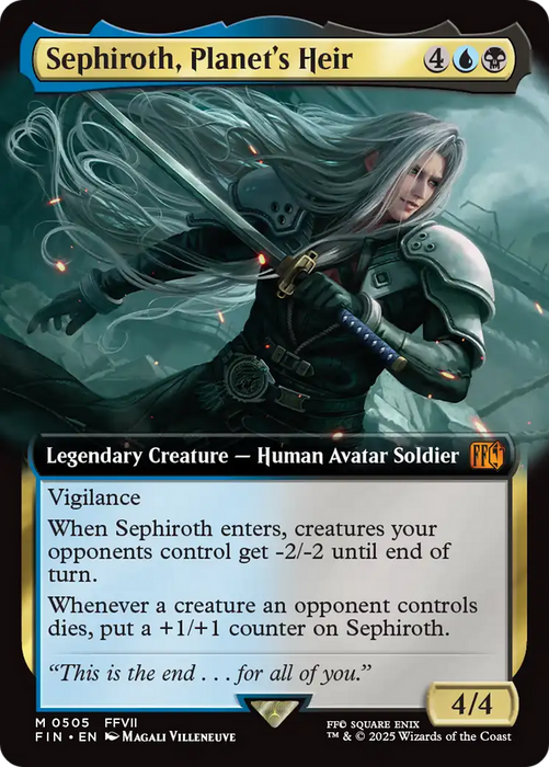 Sephiroth, Planet's Heir (FIN-505) - FINAL FANTASY: (Extended Art) - for just $3.36! 