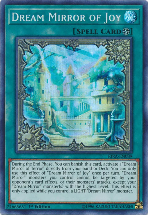 Dream Mirror of Joy [RIRA-EN089] Super Rare - for just $0.10! 