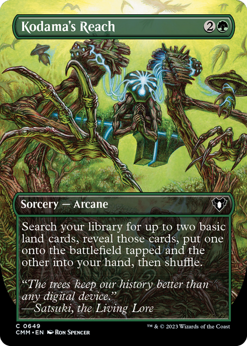Kodama's Reach (CMM-649) - Commander Masters (Borderless) - for just $0.49! 