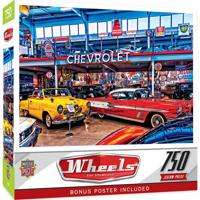 Wheels - The Showcase 750 Piece Jigsaw Puzzle - for just $14.99! 