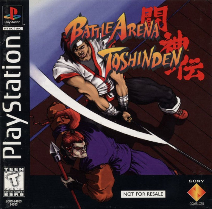 Battle Arena Toshinden [Not for Resale Version] – PlayStation 1 (PS1) - for just $10.99! 