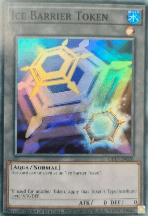 Ice Barrier Token [OP17-EN026] Super Rare - for just $1.15! 