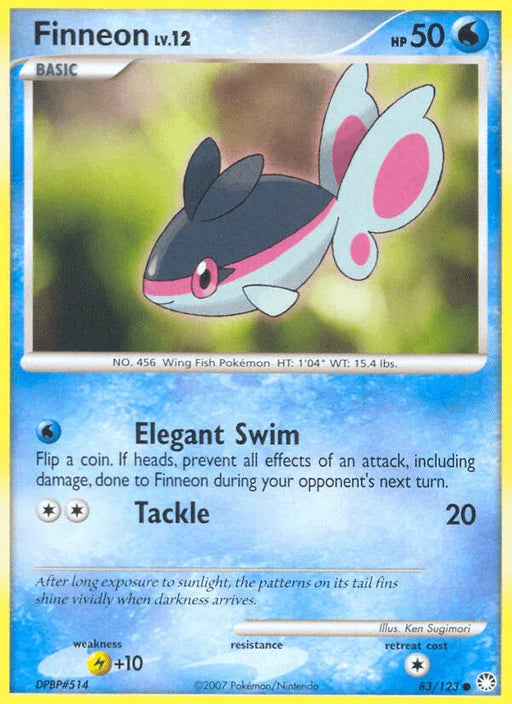 Finneon (83/123) [Diamond & Pearl: Mysterious Treasures] - for just $0.15! 