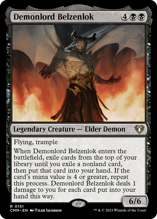 Demonlord Belzenlok (CMM-151) - Commander Masters - for just $0.12! 