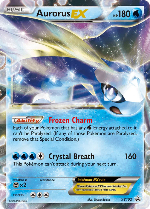 Aurorus EX (XY102) [XY: Black Star Promos] - for just $8.15! 