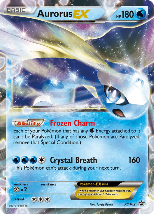 Aurorus EX (XY102) [XY: Black Star Promos] - for just $8.60! 