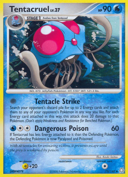 Tentacruel (75/146) [Diamond & Pearl: Legends Awakened] - for just $0.20! 