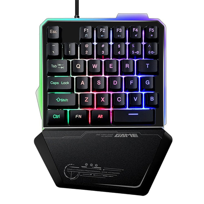 One-handed RGB Mechanical Gaming Keypad - for just $39.44! 