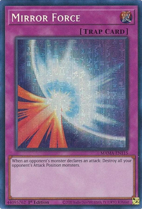 Mirror Force [MAMA-EN115] Secret Pharaoh's Rare - for just $31.25! 