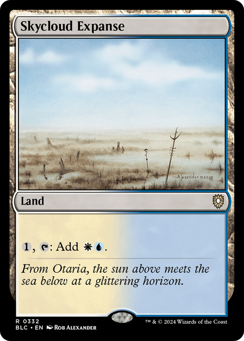 Skycloud Expanse (BLC-332) - Bloomburrow Commander - for just $0.08! 