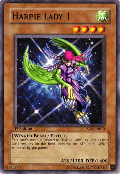 Harpie Lady 1 [SD8-EN013] Common - for just $0.10! 