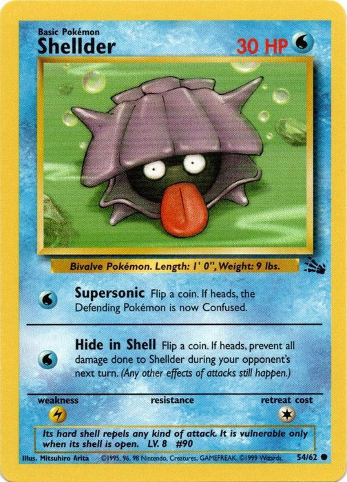 Shellder (54/62) [Fossil Unlimited] - for just $0.20! 