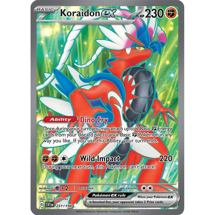 Koraidon ex (231/198) [Scarlet & Violet: Base Set] - Just $0.38! Shop now at Retro Gaming of Denver