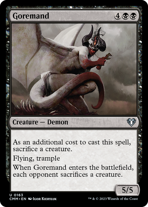 Goremand (CMM-163) - Commander Masters - for just $0.03! 
