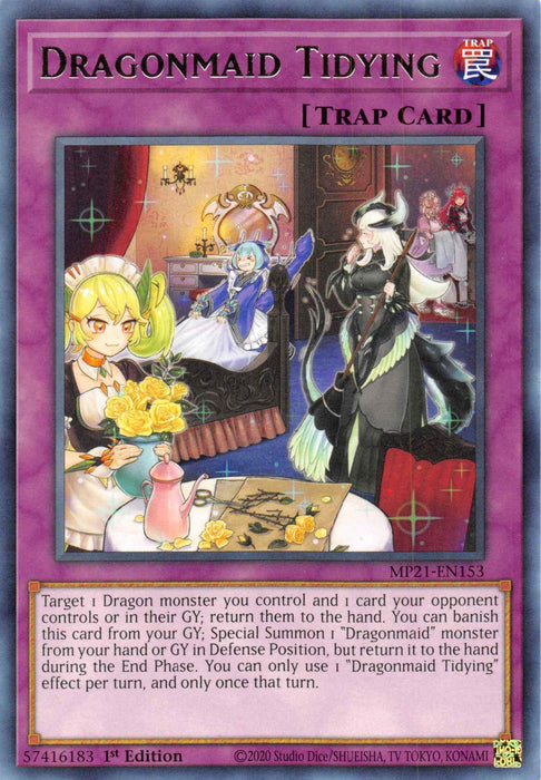 Dragonmaid Tidying [MP21-EN153] Rare - for just $0.10! 