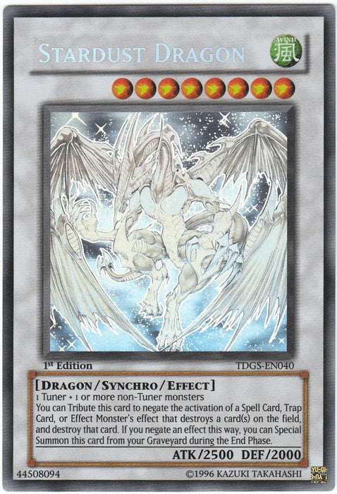 Stardust Dragon (Ghost) [TDGS-EN040] Ghost Rare - for just $205.85! 