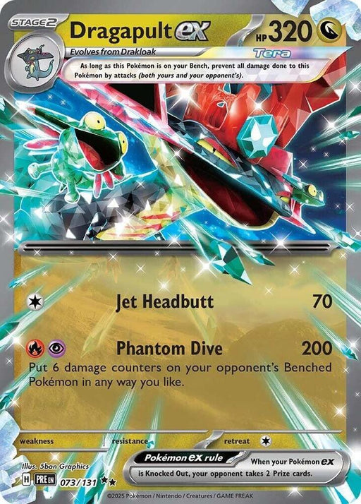 Dragapult ex (073/131) [Scarlet & Violet: Prismatic Evolutions] - for just $0.45! 