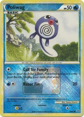 Poliwag (58/95) (League Promo) [HeartGold & SoulSilver: Unleashed] - for just $4.20! 
