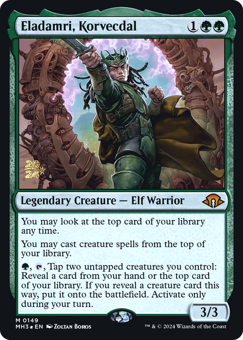 Eladamri, Korvecdal (PRE-149) - Modern Horizons 3 Promos Foil - for just $3.50! 