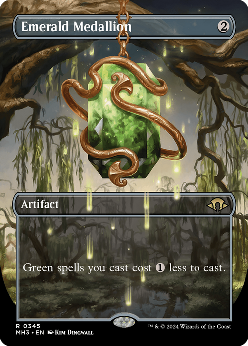 Emerald Medallion (Borderless) (MH3-345) - Modern Horizons 3 (Borderless) - for just $1.63! 