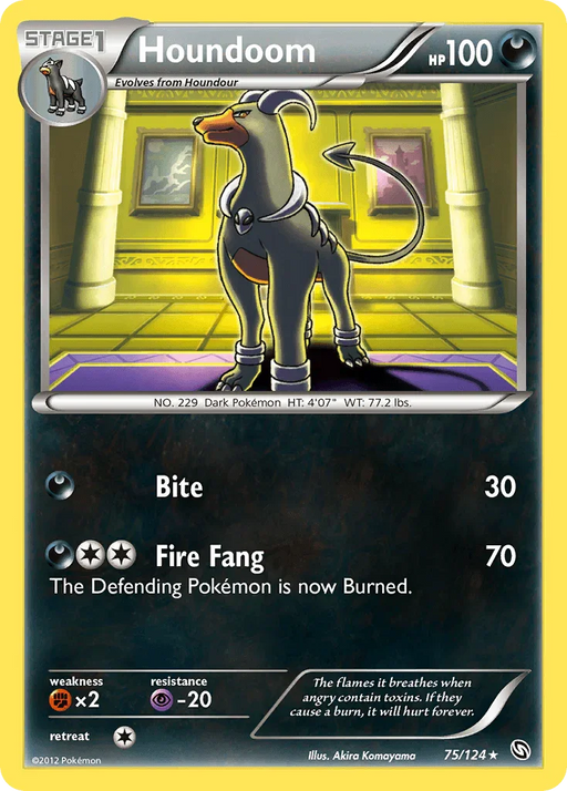 Houndoom (75/124) [Black & White: Dragons Exalted] - for just $2.20! 