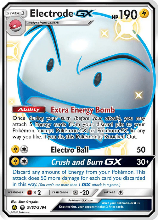 Electrode GX (SV57/SV94) [Sun & Moon: Hidden Fates - Shiny Vault] - for just $6.10! 