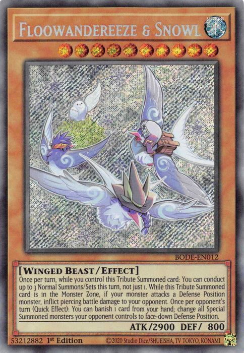 Floowandereeze & Snowl [BODE-EN012] Secret Rare - for just $0.20! 