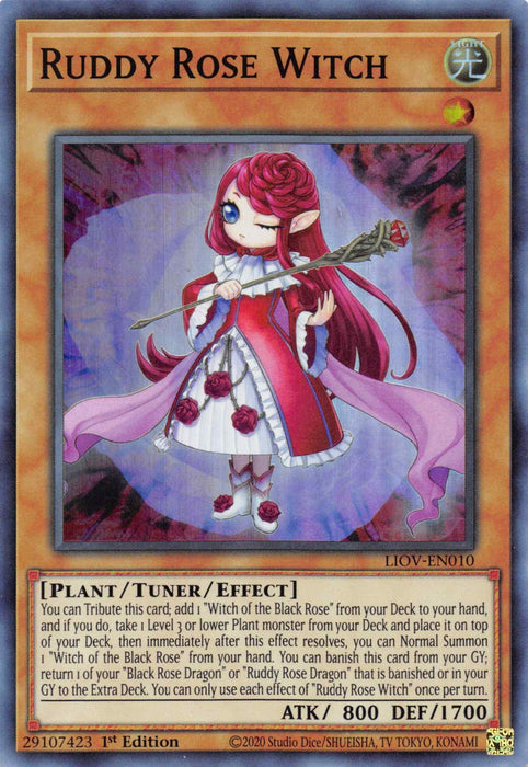 Ruddy Rose Witch [LIOV-EN010] Super Rare - for just $0.20! 