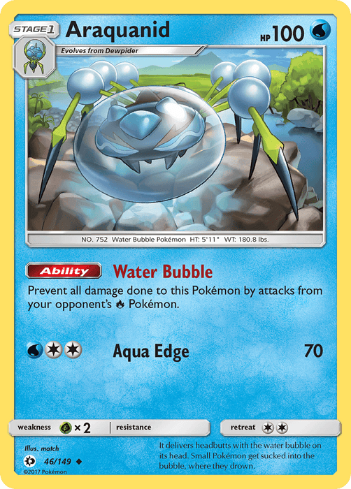 Araquanid (46/149) [Sun & Moon: Base Set] - for just $0.10! 