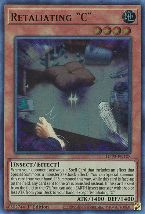 Retaliating C [GFP2-EN108] Ultra Rare - for just $0.65! 