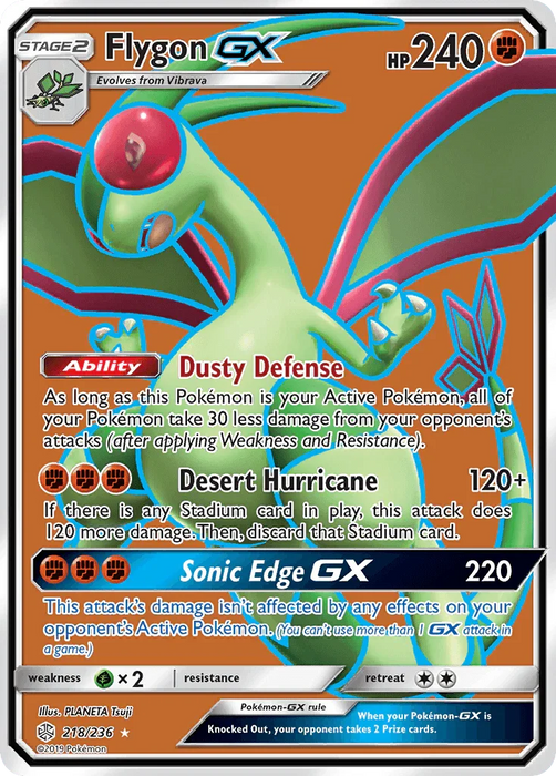Flygon GX (218/236) [Sun & Moon: Cosmic Eclipse] - for just $5.25! 