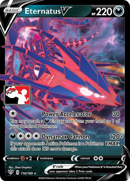 Eternatus V (116/189) [Prize Pack Series One] - for just $4.80! 