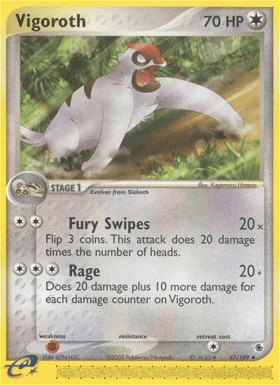 Vigoroth (47/109) [EX: Ruby & Sapphire] - for just $0.65! 