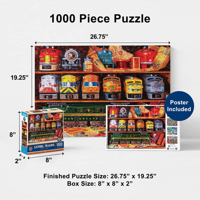 Lionel Trains - Well Stocked Shelves 1000 Piece Jigsaw Puzzle - for just $16.99! 