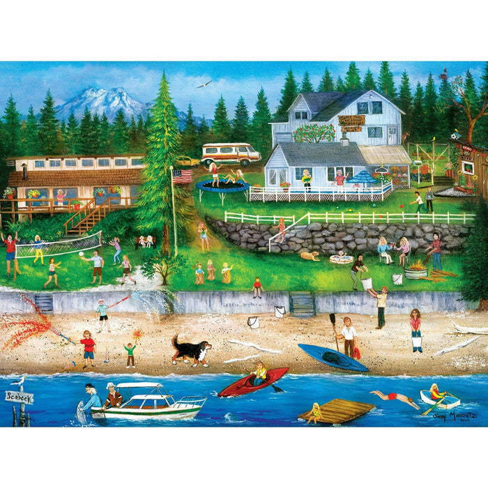 Homegrown - 4th of July at Seabeck 750 Piece Jigsaw Puzzle - for just $9.99! 