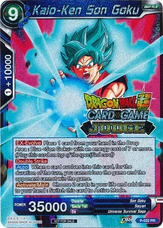 Kaio-Ken Son Goku (P-032) [Judge Promotion Cards] - for just $1.35! 