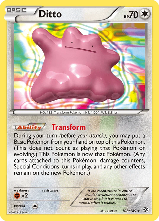 Ditto (108/149) [Black & White: Boundaries Crossed] - for just $18.35! 