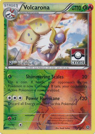 Volcarona (15/114) (League Promo 2nd Place) [XY: Steam Siege] - for just $8.40! 