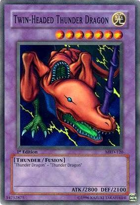 Twin-Headed Thunder Dragon [MRD-120] Super Rare - for just $1.20! 