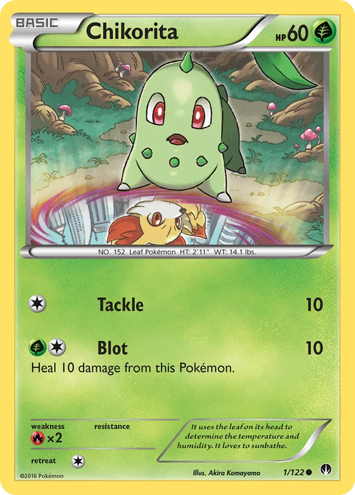 Chikorita (1/122) [XY: BREAKpoint] - for just $0.20! 