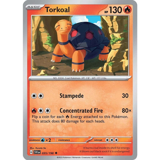 Torkoal (035/198) [Scarlet & Violet: Base Set] - Just $0.04! Shop now at Retro Gaming of Denver