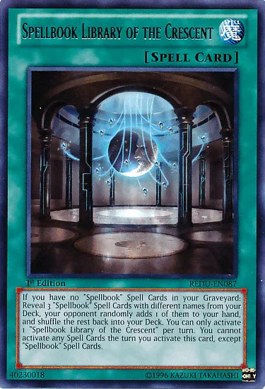Spellbook Library of the Crescent [REDU-EN087] Rare - for just $0.20! 