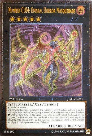Number C104: Umbral Horror Masquerade (UTR) [JOTL-EN056] Ultimate Rare - for just $17.45! 