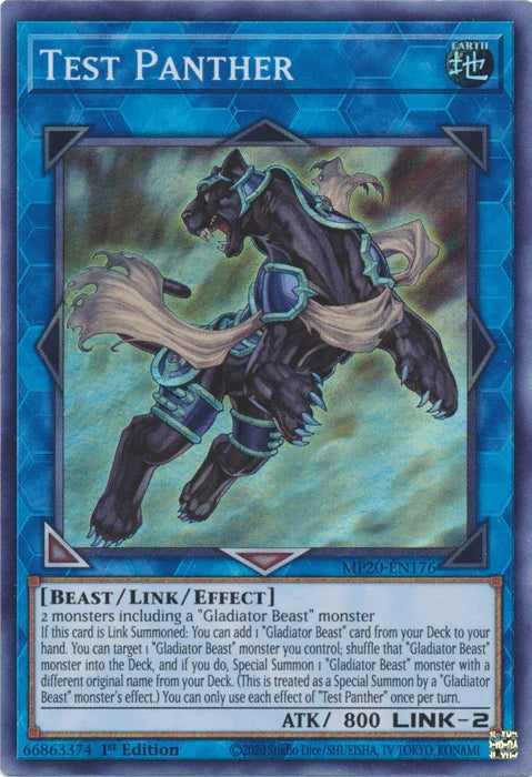 Test Panther [MP20-EN176] Super Rare - for just $0.10! 