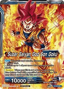 Super Saiyan God Son Goku // SSGSS Son Goku, Soul Striker Reborn (P-211) [Promotion Cards] - for just $8.80! 