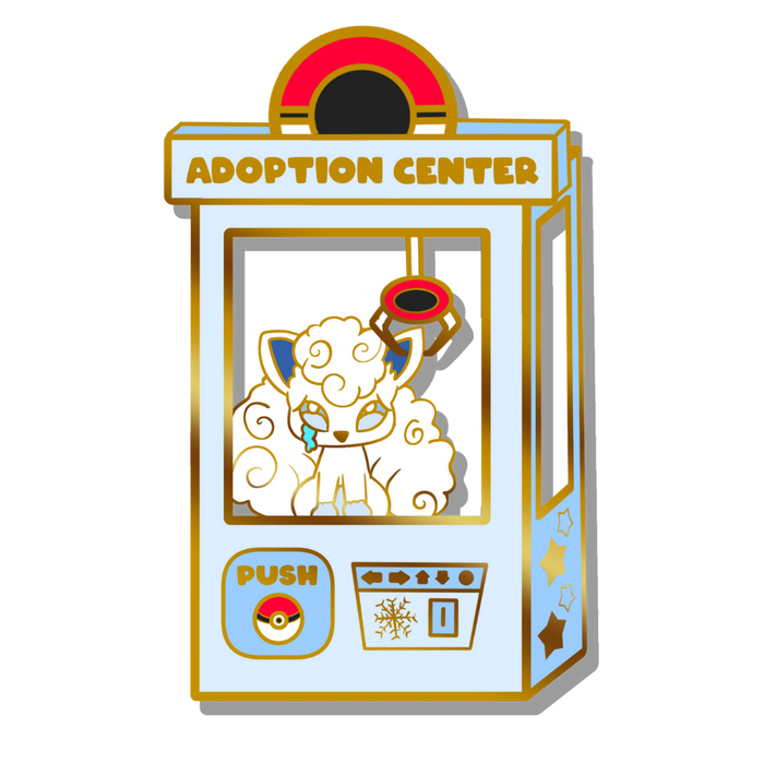 Pokemon: Alolan Vulpix Enamel Pin - for just $12! 
